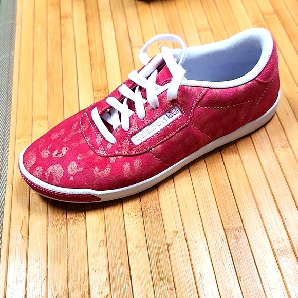Reebok Cl Lady Duchess Exotics Lace-up Fashion Sneaker - Picture 2 of 6